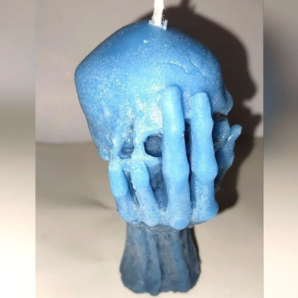 Hand crafted limited edition from our raging skull candle collection